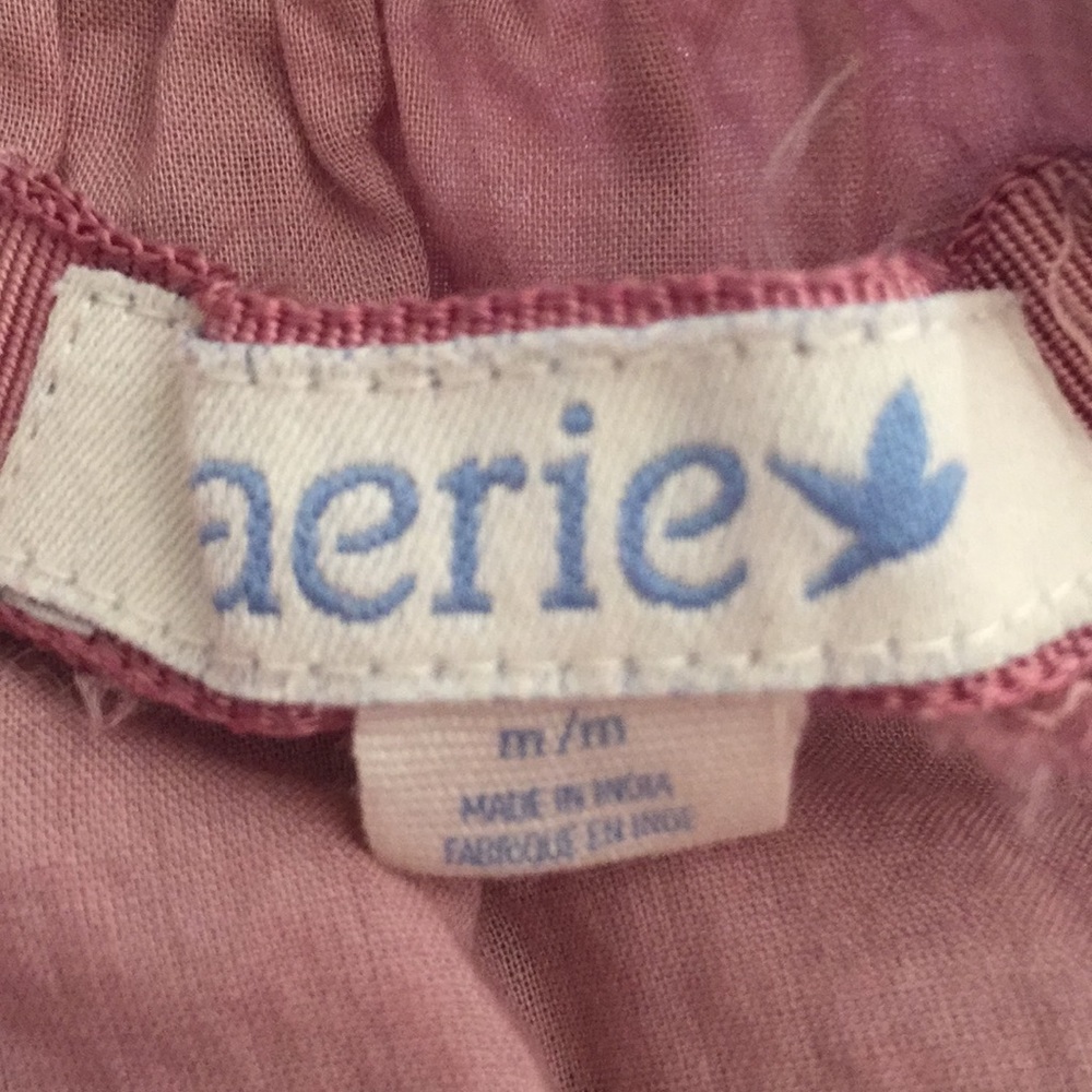 Aerie Blush Pink Soft Eyelet Skirt - Picture 3 of 4